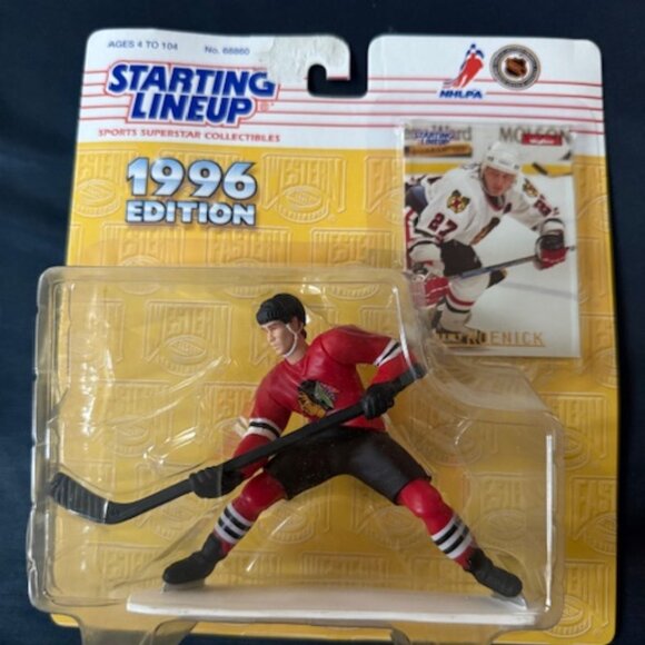 Jeremy Roenick CHICAGO BLACKHAWKS Starting Lineup - Picture 1 of 2